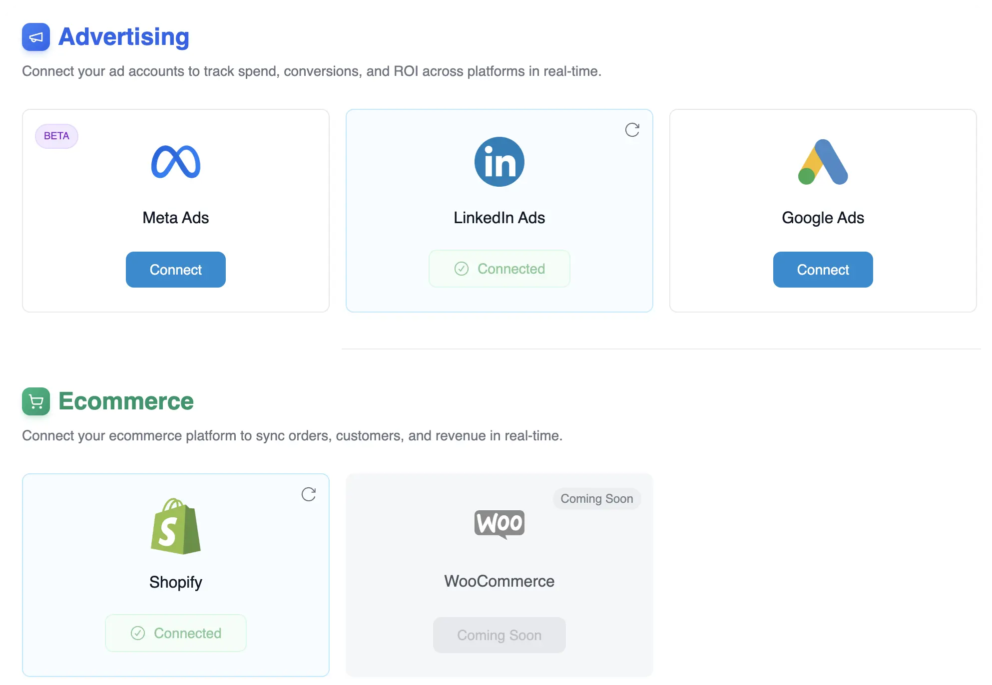 setup for marketers
